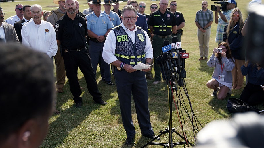 GBI Director Chris Honey speaks during a press conference following a shooting at Apalachee High School