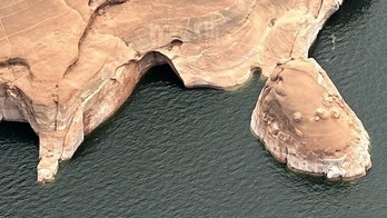 Large geological feature known as the 'Double Arch' and the 'Toilet Bowl' collapses in southern Utah