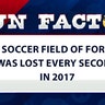 A soccer field of forest was lost every second in 2017