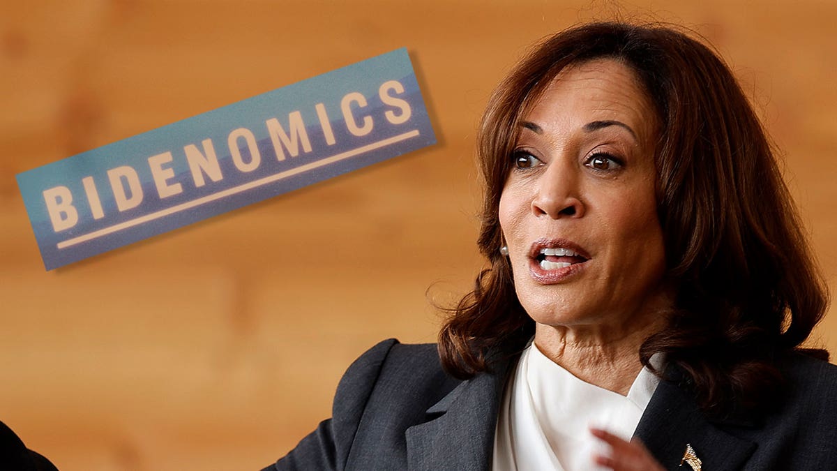 Kamala Harris 'Bidenomics graphic