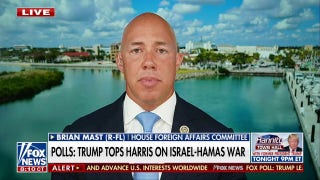 Rep. Brian Mast: Hamas doesn’t see Kamala Harris as a credible threat - Fox News