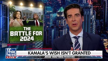 JESSE WATTERS: Kamala Harris was hoping for Trump to hit a legal pothole in October