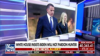 As Hunter faces December sentencing, will Biden stand firm on not pardoning his son? - Fox News