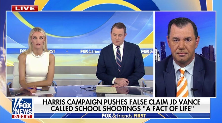 Kamala Harris eviscerated for 'egregious' false claim on JD Vance