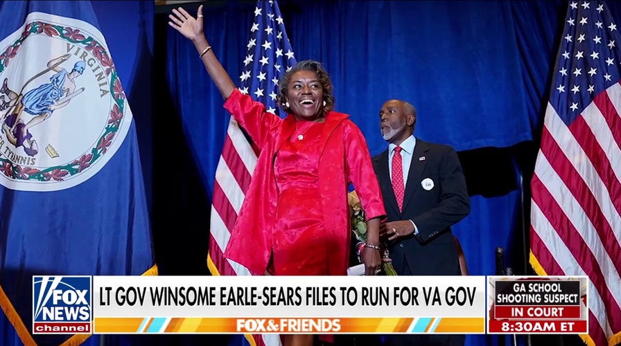 Lt. Gov. Winsome Earle-Sears launches bid to become Virginia's next governor