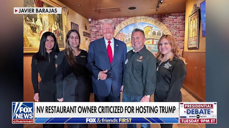 Las Vegas restaurant owner faces boycott calls after hosting Trump 