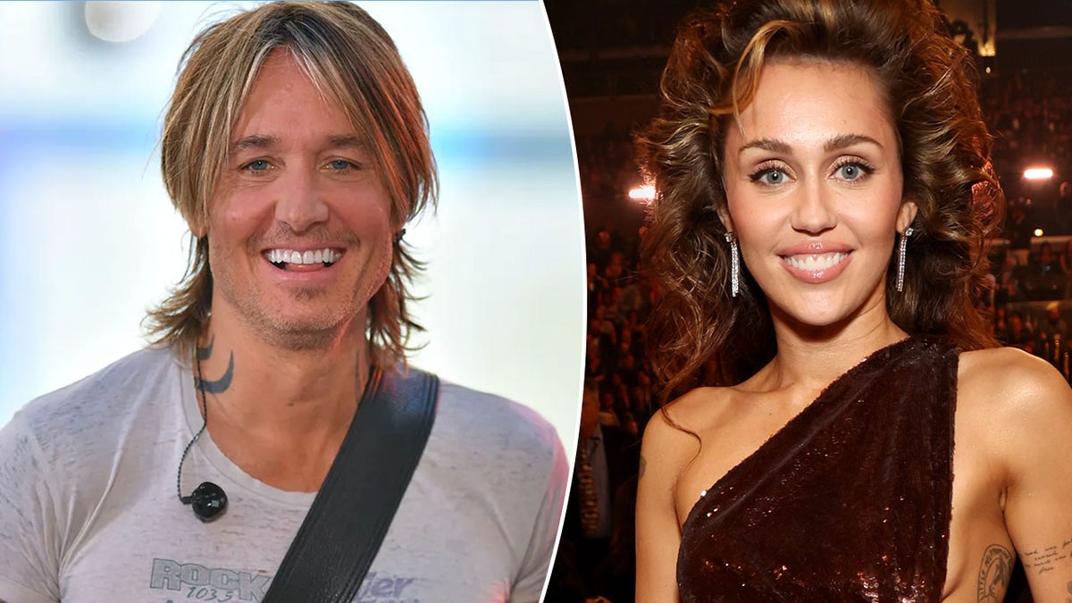 keith urban, miley cyrus