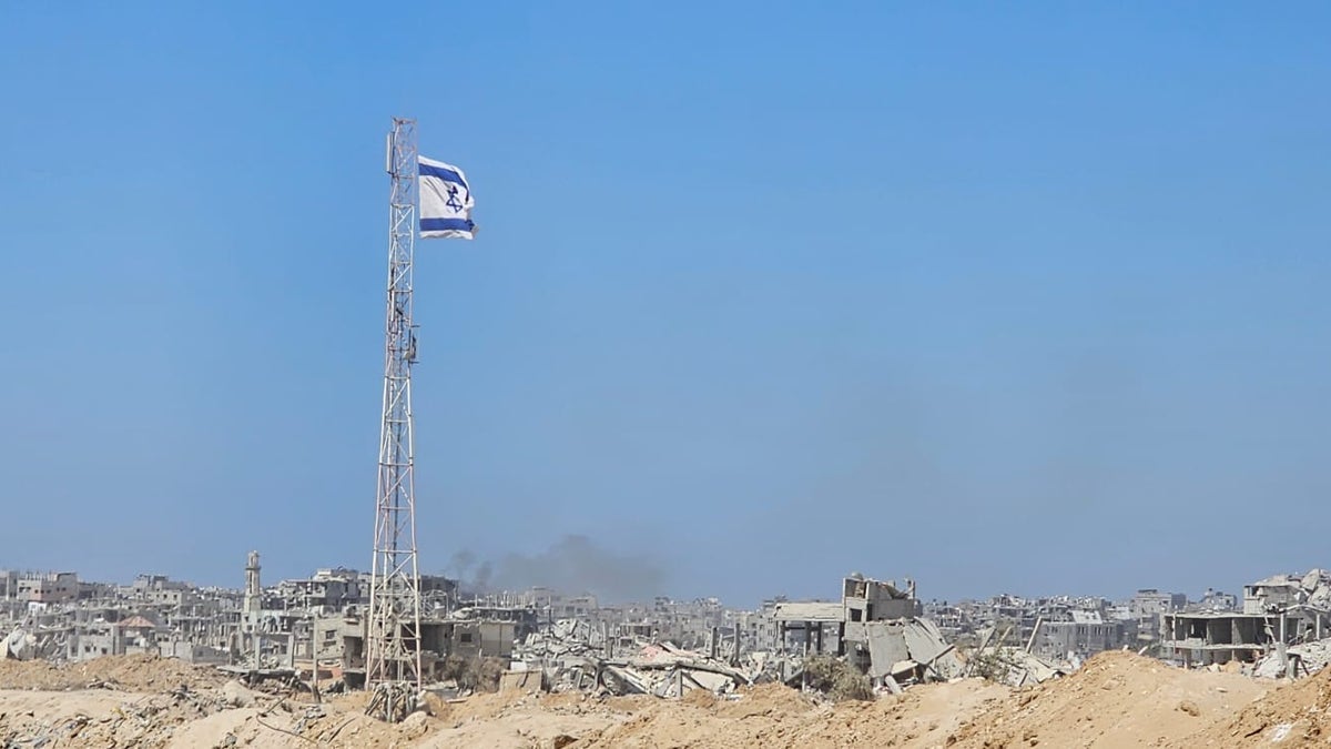 Israeli combat engineers search for Hamas tunnels in the Philadelphi Corridor along the Gaza-Egypt border.