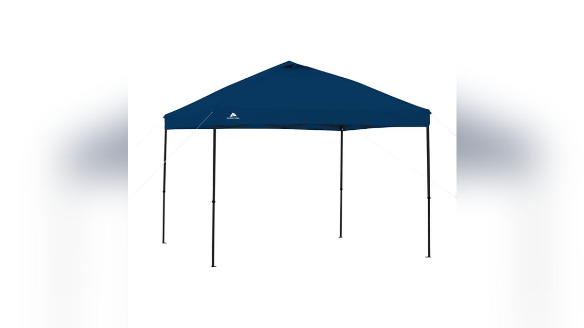 Protect your belongings from the rain with the help of a canopy. 